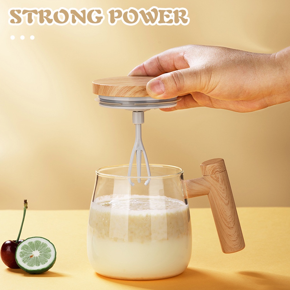 Cốc Khuấy Sữa Bột Tự Động Chống Thấm Nước Cho Gia Đình Cốc Điện Tự Khuấy Cà Phê 400ML Tốc Độ Nhanh