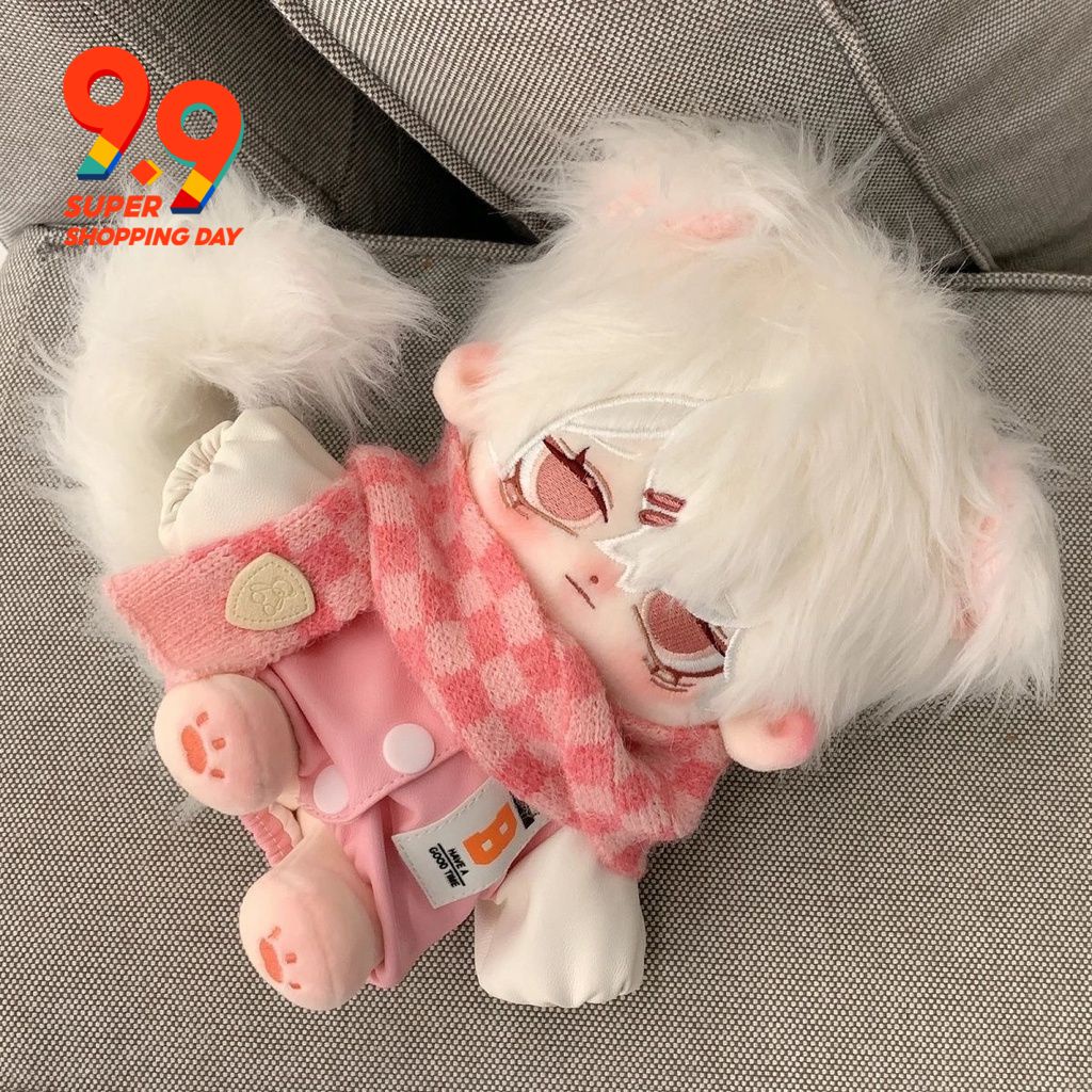 Búp Bê Nhồi Bông Hình Chú Chó Đáng Yêu 20cm