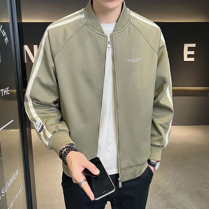 Áo Khoác Bóng Chày Phong Cách Hàn Quốc Thời Trang Xuân Thu 2023 Mới Cho Nam