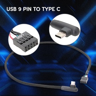 Dây Cáp Chuyển Đổi Cổng usb 9pin Sang Cổng type c 60cm