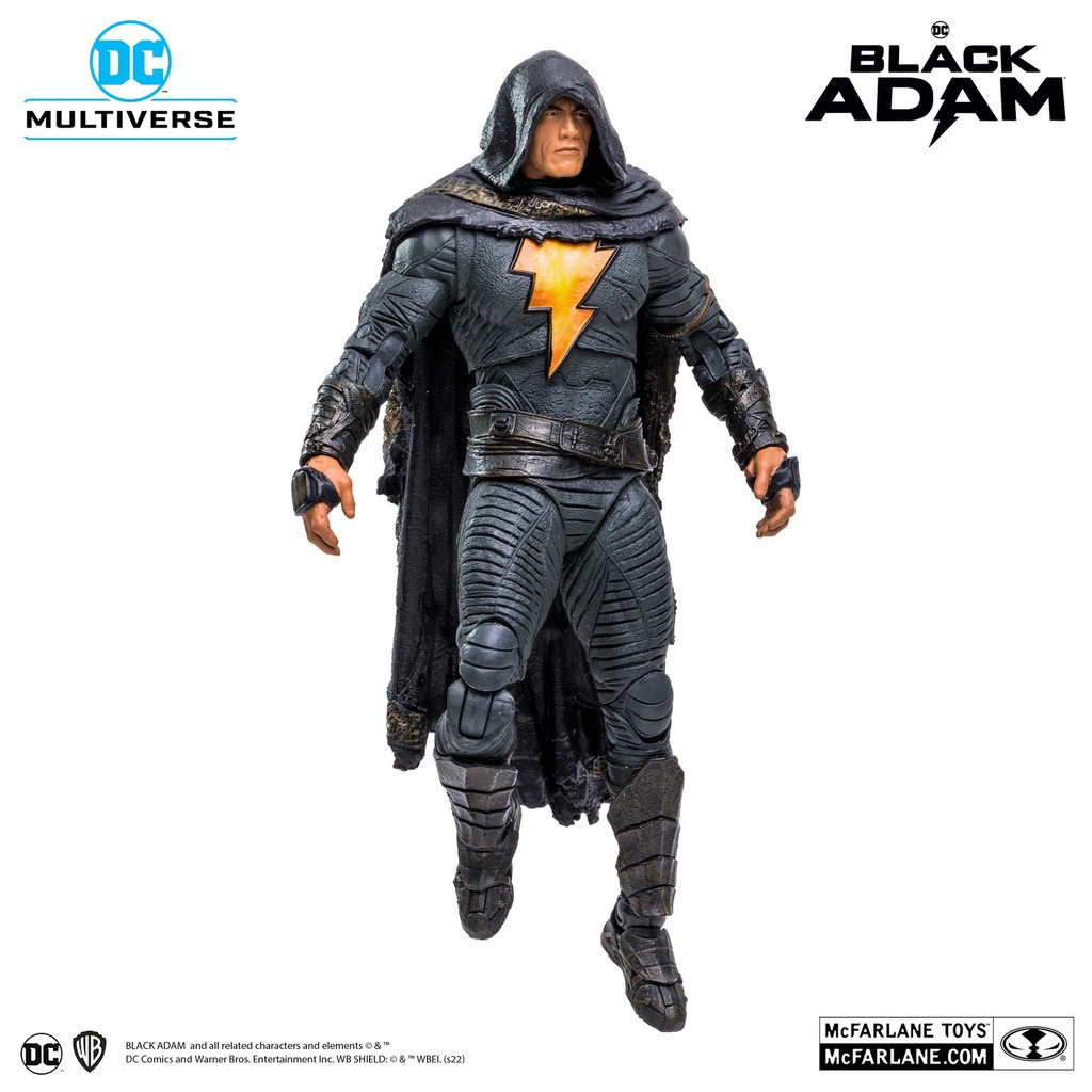 Mcdonald dc Nhân Vật black adam 23cm Độc Đáo