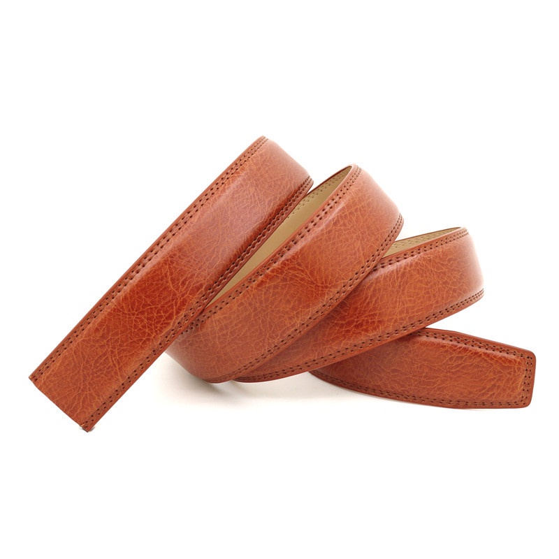 Thắt Lưng denim Không Khóa Tự Động 3.5cm Dành Cho Nam