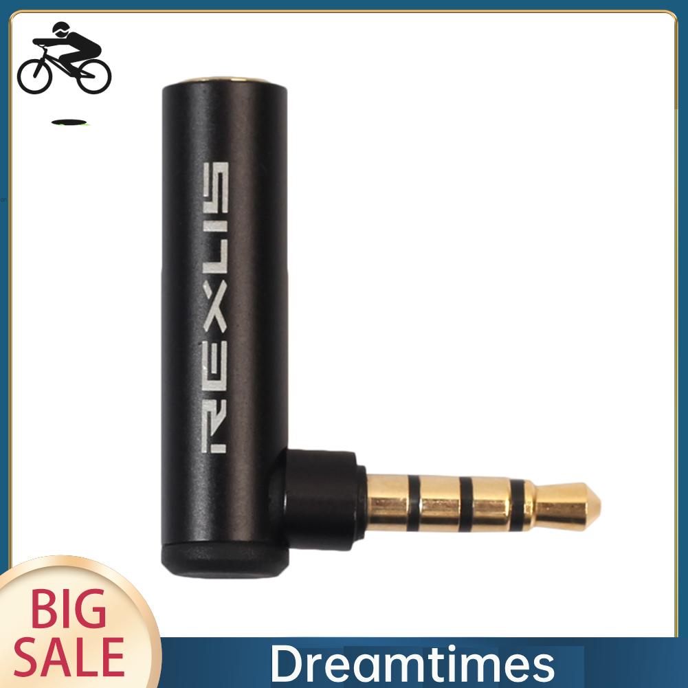 Đầu Nối Chuyển Đổi Âm Thanh 3.5mm male Sang female 1.vn 90 Độ