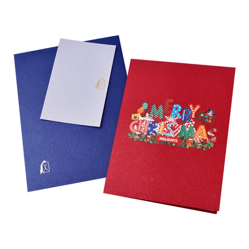 Thiệp Giáng Sinh 3d Có Nhạc Và Đèn