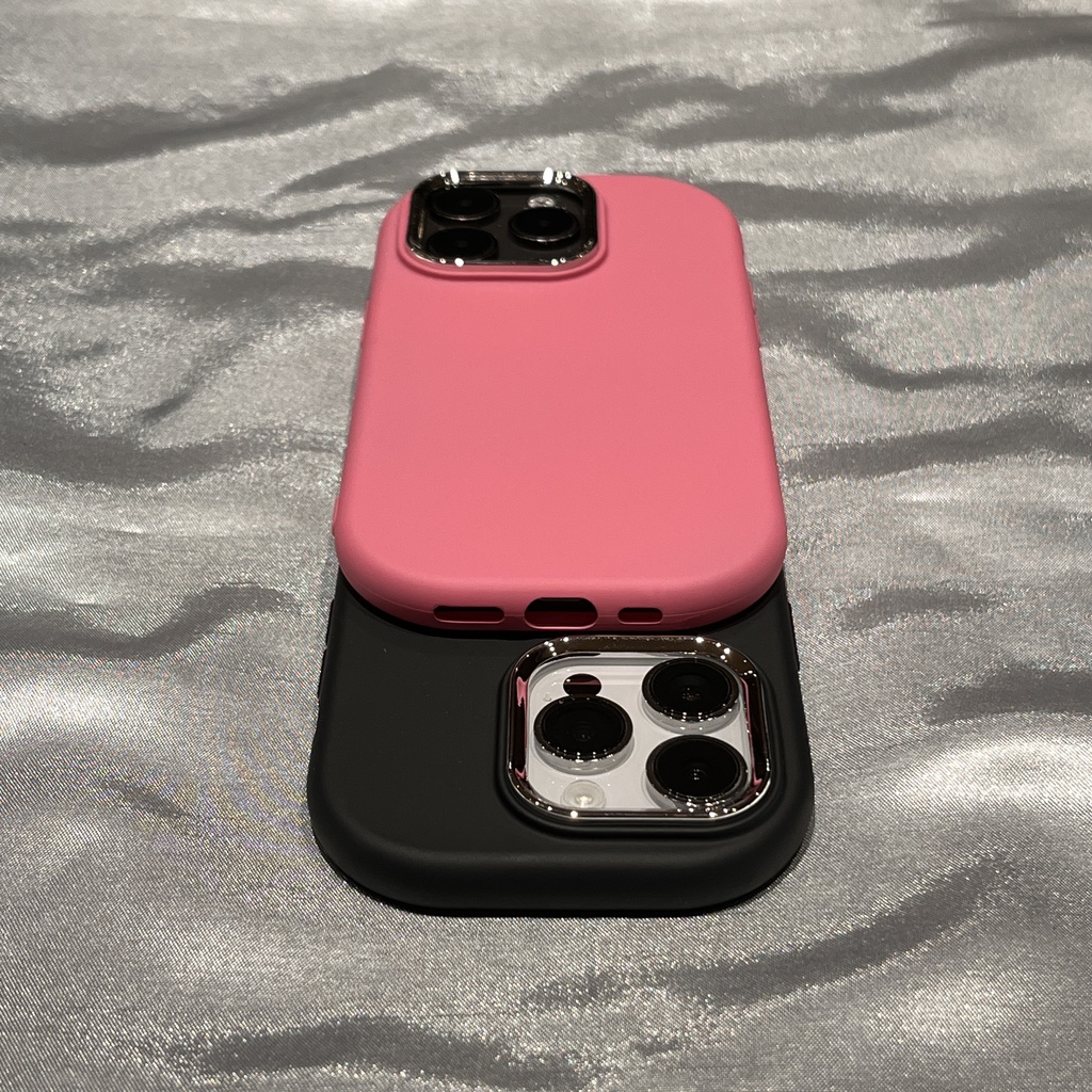 Ôp Điện Thoại Silicon Dẻo Hình oval Thời Trang Chống Rơi Cho iphone 11 12 13 14 pro max 14promax Ốp