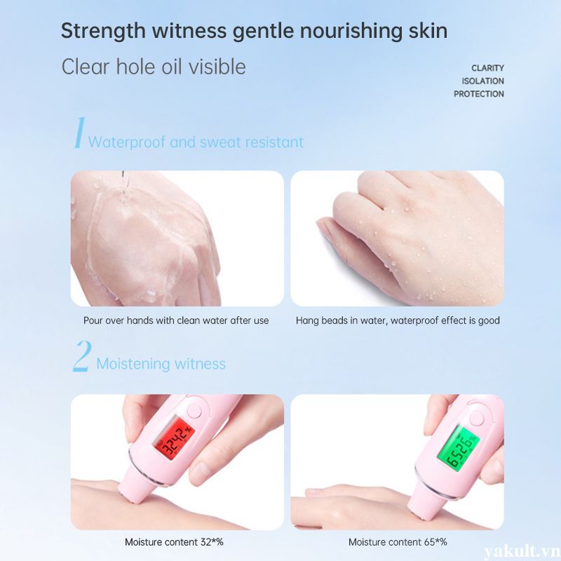 🎀 yakult 🎀Kem chống nắng trắng da chống nước NICOR 50g bảo vệ da với SPF 50+ PA++++ giúp da sáng rạng rỡ