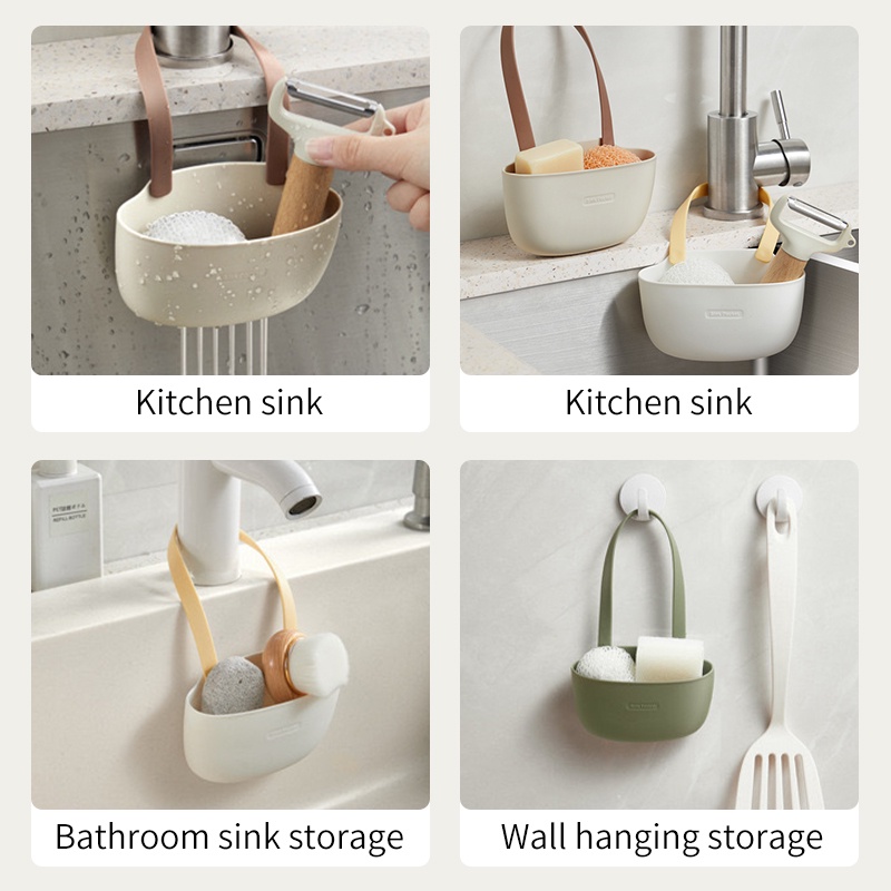 Giá Đỡ Xà Phòng / Mút Rửa Chén Treo Bồn Rửa Nhà Bếp / Phòng Tắm