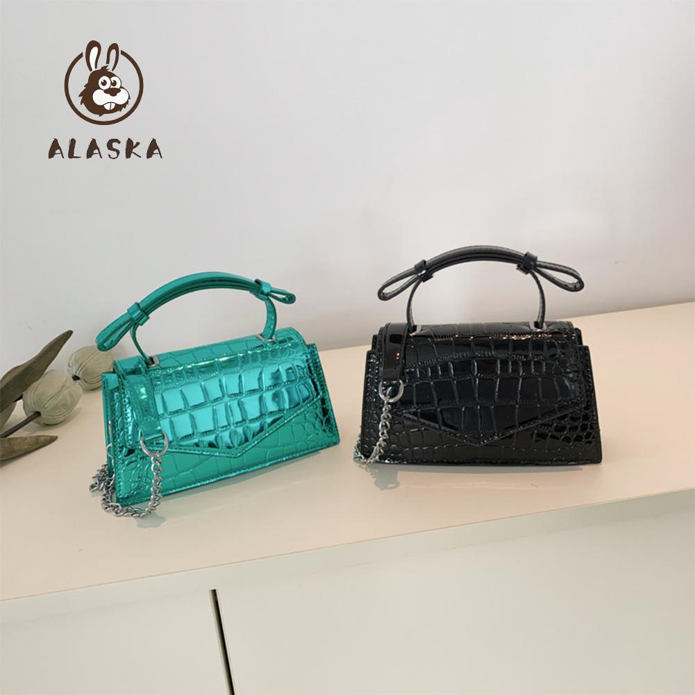 Túi Xách Da tote Lấp Lánh Sang Trọng Kết Cấu Đá Kim Loại Cho Nữ