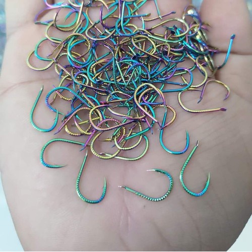 Lưỡi Câu Cá Titan Vảy Rồng 7 Màu Có Ngạnh ANam-Fishing