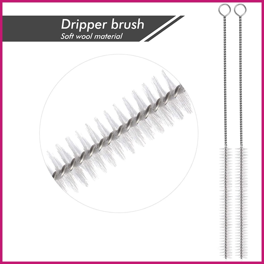 2m Ống silicone Đựng Sữa Kèm Cọ Vệ Sinh Bình Sữa, Cà Phê, shopidaevn