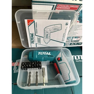 TOTAL Máy siết vít dùng pin 4V TSDLI0442