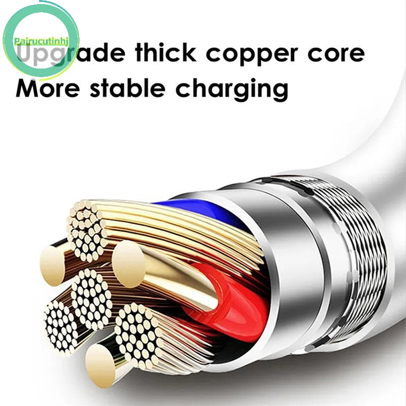 Parucutin Dây Cáp Sạc Nhanh 7a usb type c 100w Cho oppo huawei xiaomi vivo honor vn