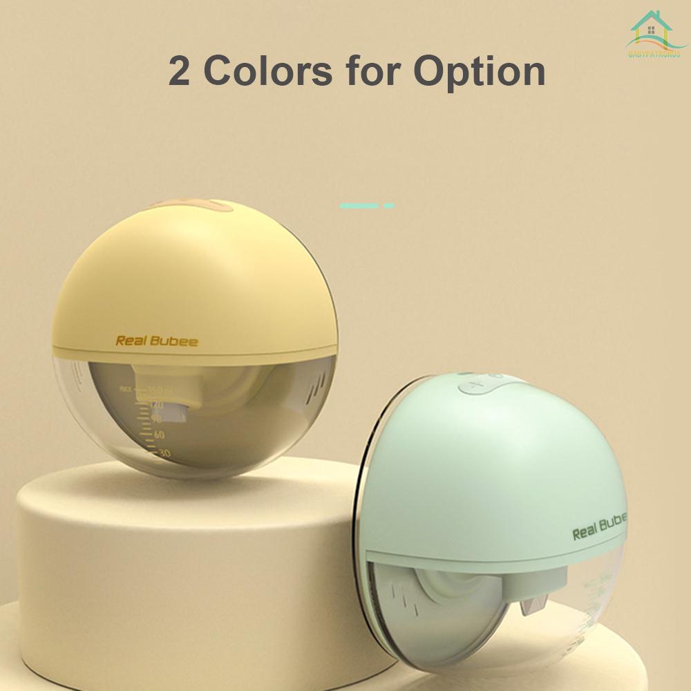 Real bubee Máy Hút Sữa Rb-8035 150ml Rảnh Tay 3 Chế Độ 9 Giác Hút Tiếng Ồn Thấp #babypatronusVn.vn. vn. vn. vn.