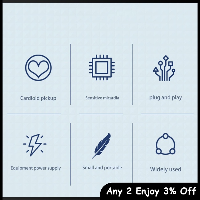 Micro mini jack 3.5mm Chống Ồn Linh Hoạt Cho Điện Thoại / Máy Tính