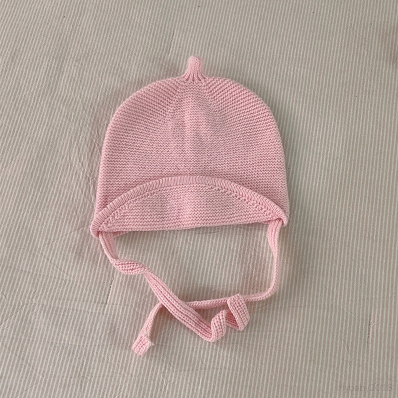 Mũ cotton Dệt Kim Bảo Vệ Tai Chống Gió Cho Bé Trai Và Gái
