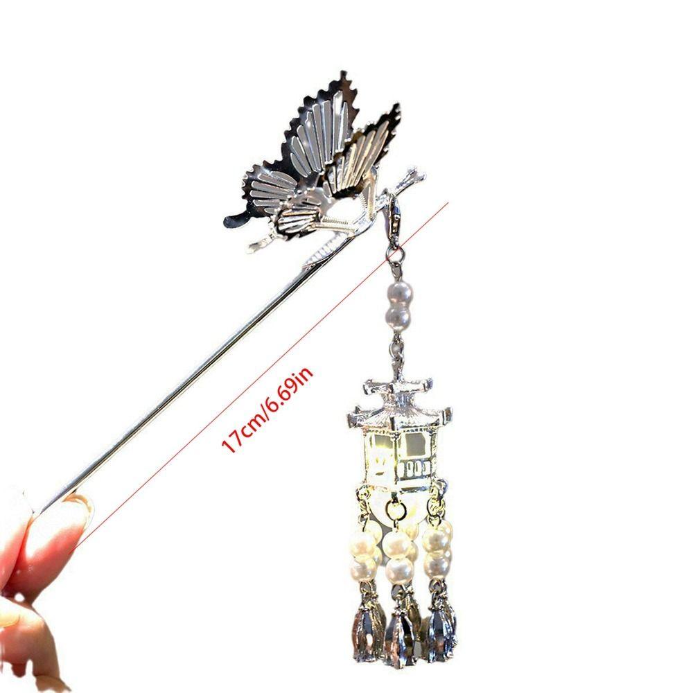 Jeniferdz Trâm Cài Tóc Tua Rua Đèn Lồng Phát Sáng Phong Cách Trung Hoa Cổ Điển Cho Đám Cưới / Sườn Xám