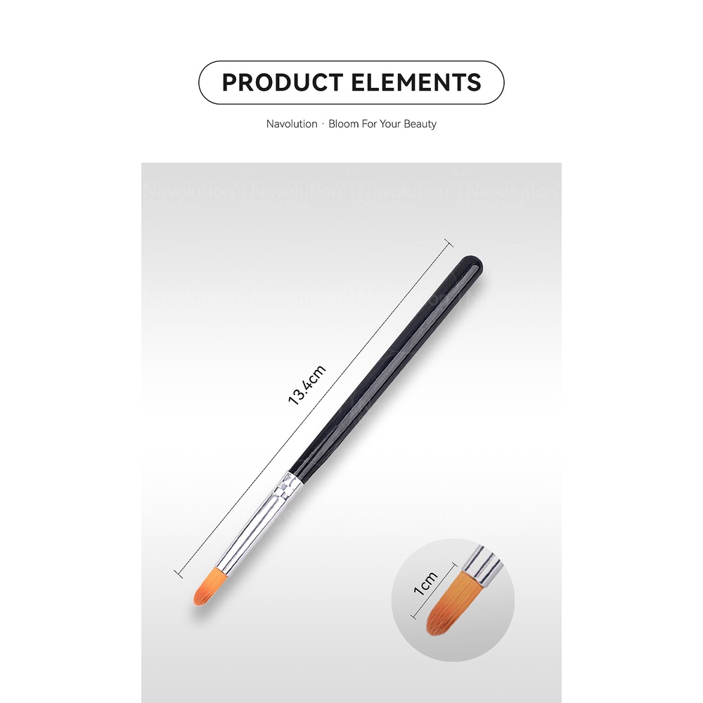 Cọ Vẽ Trang Trí Móng Nghệ Thuật Đầu Cọ nylon Lông Mềm