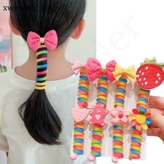 Dây buộc tóc jelly trong suốt độ co giãn cao thời trang hàn quốc
