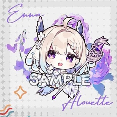 Mô hình Standee Nijisanji Ethyria Anime Keychain Women Enna Nina Millie Reimu Acrylic Stand trưng bày trang trí