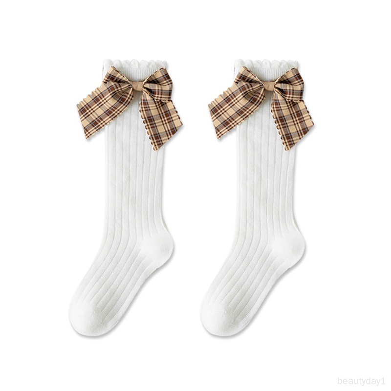 Vớ cotton Đính Nơ Mới Cho Bé Gái