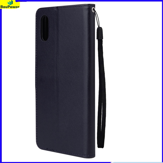 Bao Da Điện Thoại pu Có 3 Ngăn Đựng Thẻ Cho redmi 9a / redmi 9c