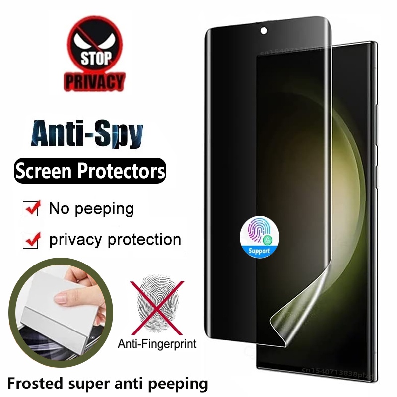 Phim Dán Màn Hình Chống Dấu Vân Tay Cho Samsung Galaxy S23 S22 S20 S21 FE 5G Note 20 Ultra S10 Plus Note 10 Lite Note8 9