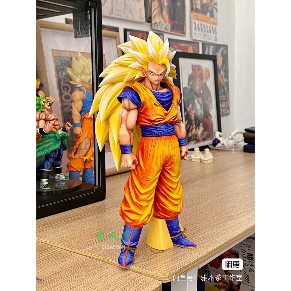 Mô hình songoku ssj 3 siêu nét - mô hình dragonball