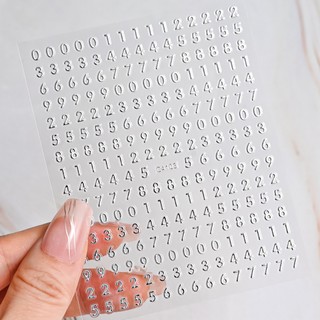 Sticker Nails 3D | Hình Dán Móng Tay Số C4103