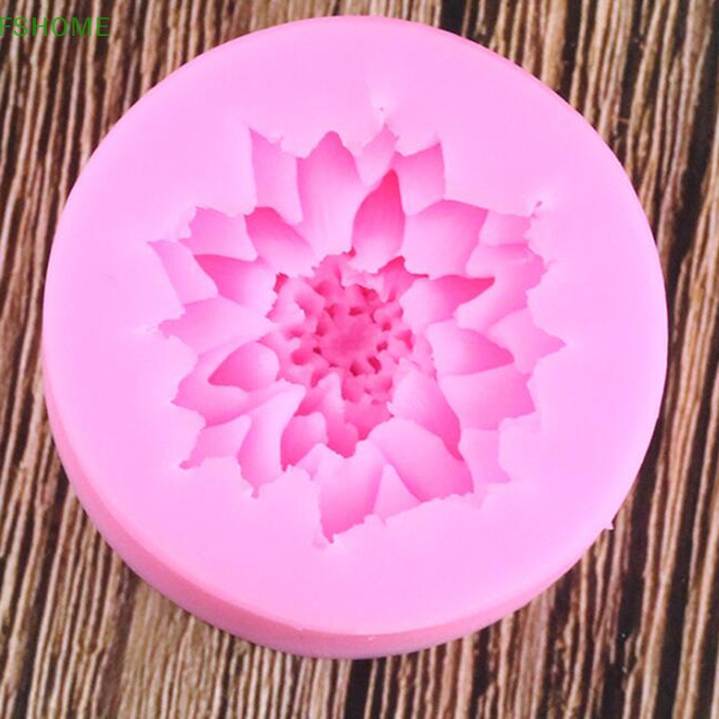 Khuôn silicone Hình Hoa Cúc Làm Bánh / Xà Phòng Fshn