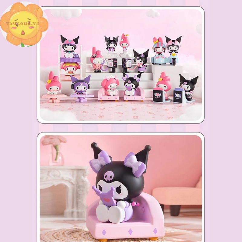 Hộp Mù kuromi & my melody Chính Hãng popmart Actions caixas supresas vn