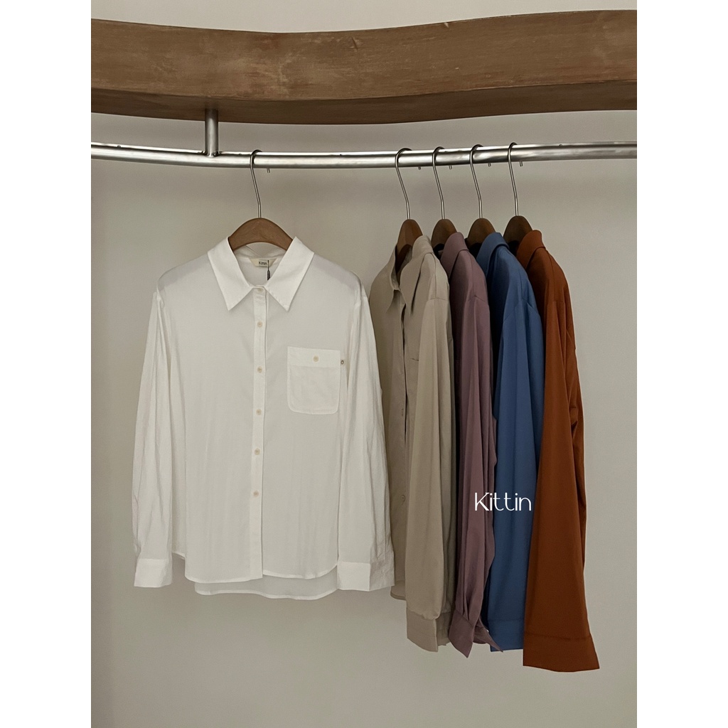 ✨Áo Sơ Mi Dài Tay Dáng Rộng Thiết Kế Mới Thoải Mái Thời Trang Dành Cho Mù