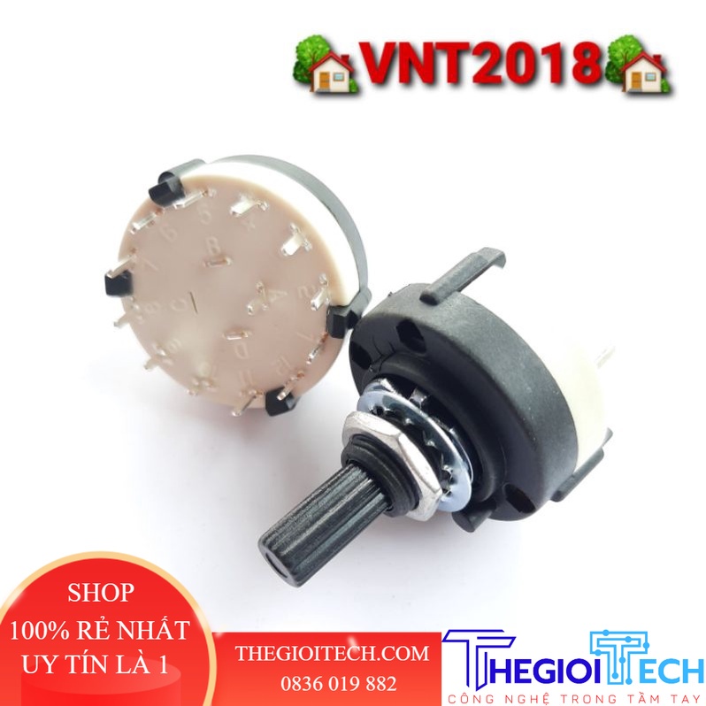 Công tắc xoay RS26 12 kênh
