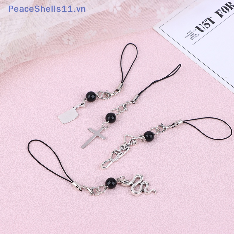 Dây Đeo Điện Thoại y2k Họa Tiết Bướm / Trái Tim Xinh Xắn Dùng Để Trang Trí