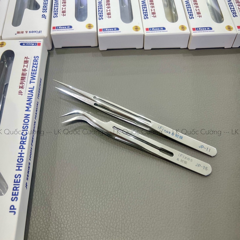 Nhíp iFixes JP-11, JP-15 hàng xịn, thép không rỉ, không từ tính