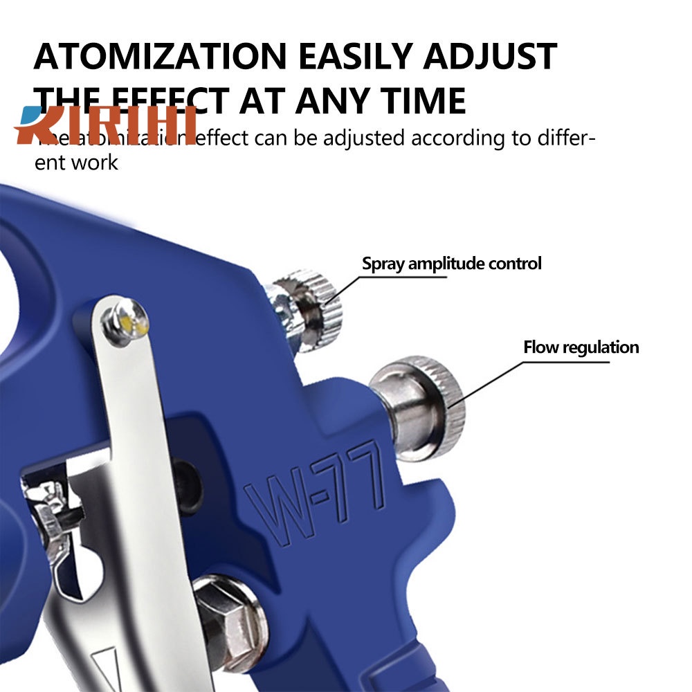 RIRIHI Súng Phun Sơn Chuyên Nghiệp 1.4mm 1.7mm 2.5mm 400cc