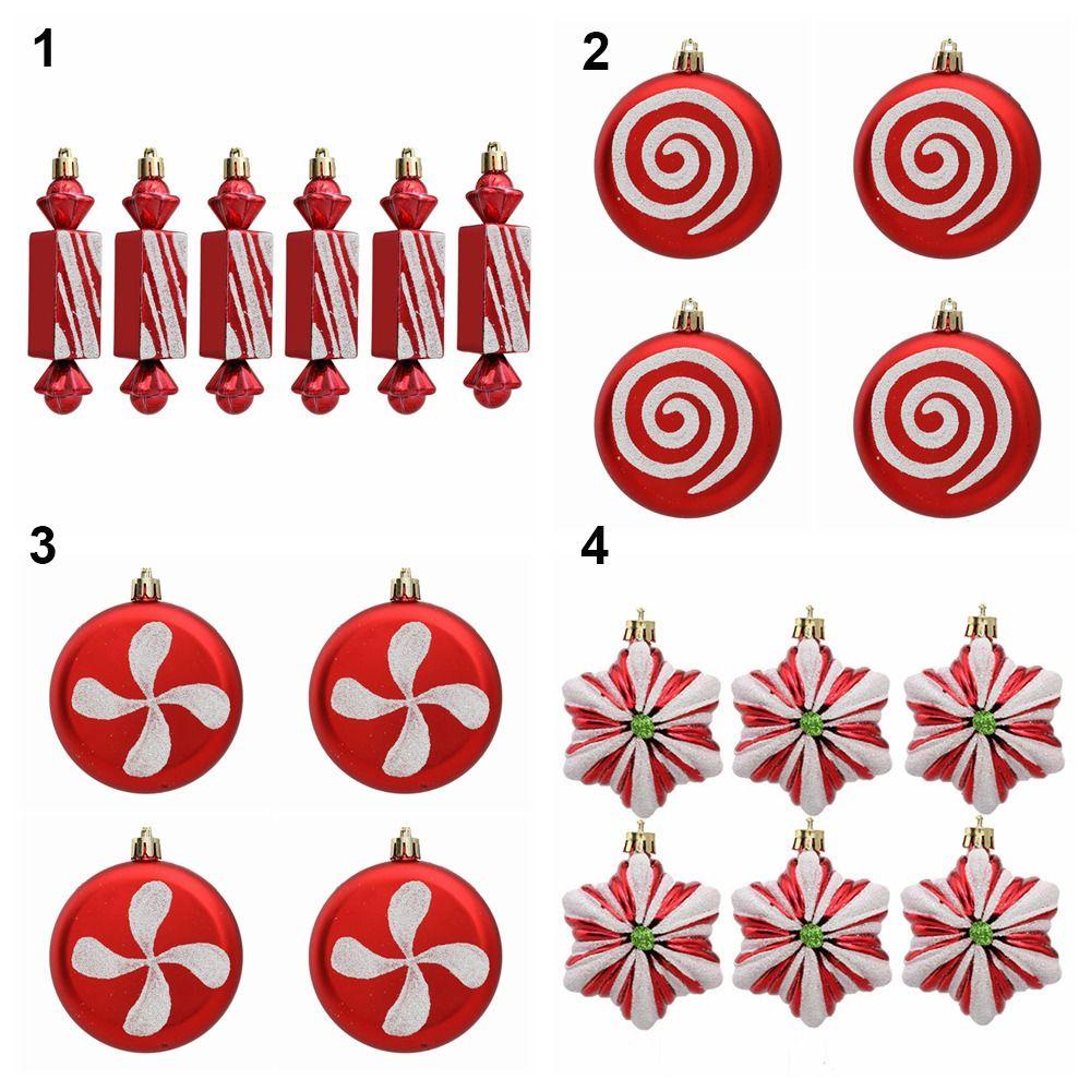 Muvako Set 4 / 6 Kẹo Nhỏ Xinh Trang Trí Cây Thông Giáng Sinh