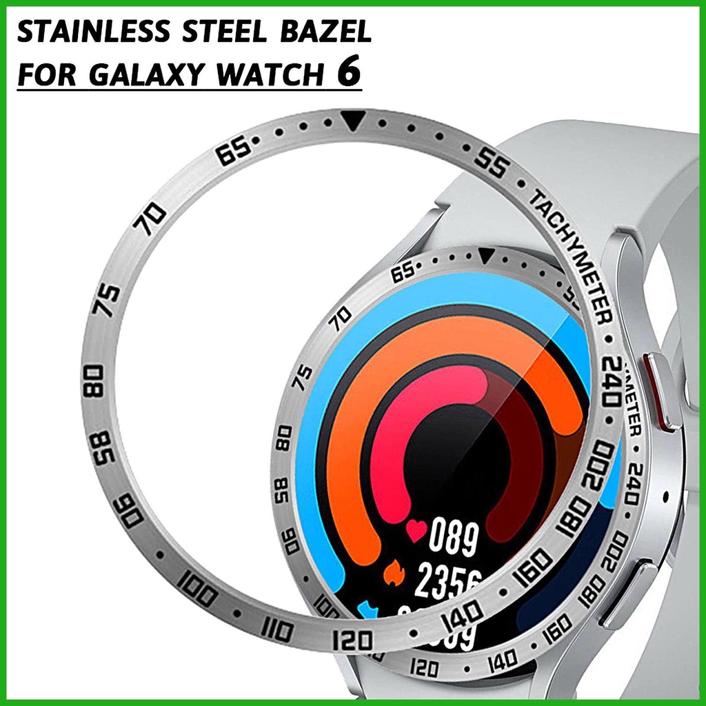 Bezel Ốp Vòng Nhẫn Chống Nước Chống Trầy Xước Cho Đồng Hồ Thông Minh samsung watch6 classic 43mm 47mm
