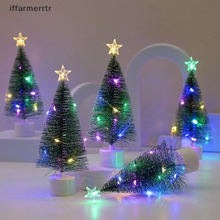 Cây Thông Giáng Sinh mini Có Đèn led Để Bàn Trang Trí diy