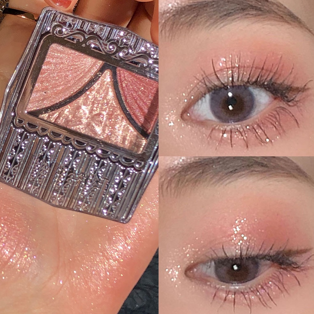 Eye Shadow Plate Lightweight Multicolor Portable 3 Co