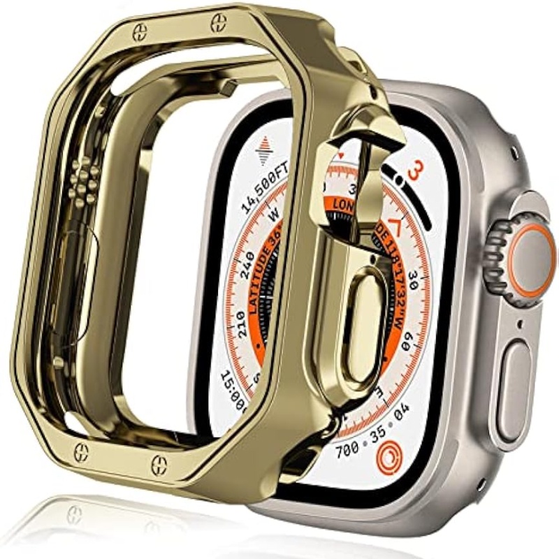 Vỏ Đồng Hồ Giáp Mềm Cho IWatch Ultra 2 / Ultra 49mm, Ốp Lưng Bảo Vệ Chống Trầy Xước Cho 45mm / 41mm 