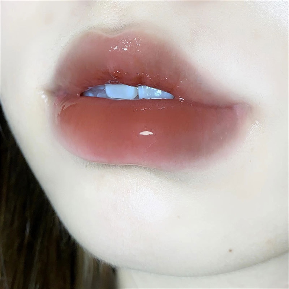 Gương Môi Men Pha Lê Thạch Son Bóng Sáng Bóng Trong Suốt Dưỡng Ẩm Long Lanh Son Môi Dạng Lỏng Đựng Mỹ Phẩm JULYSTAR