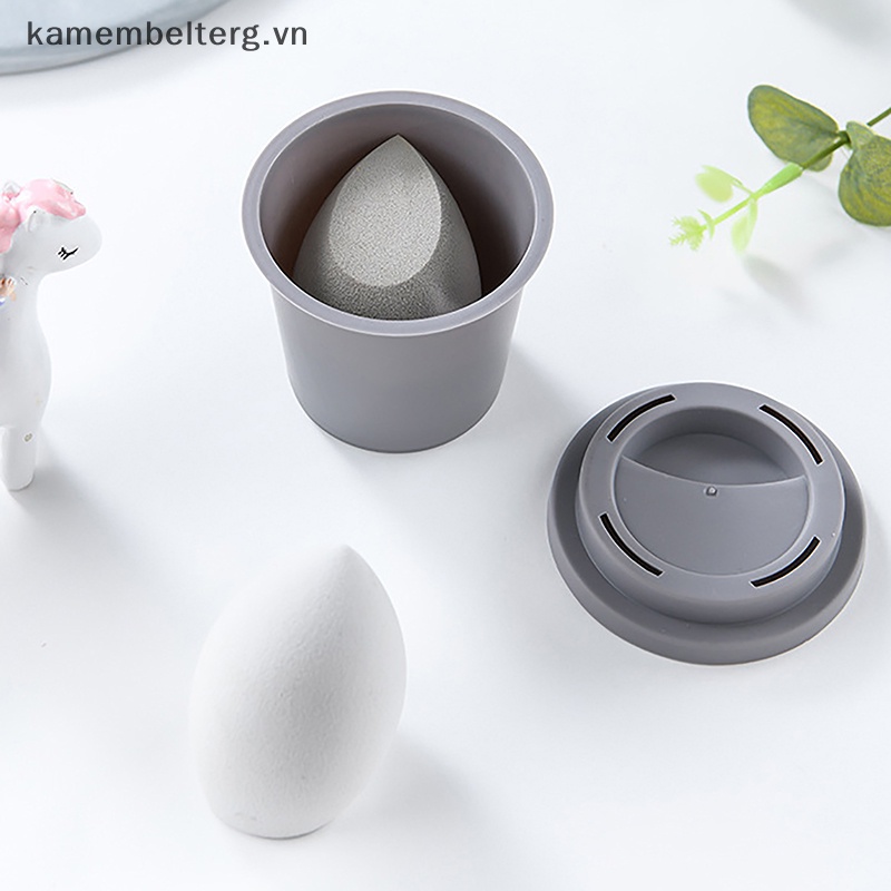 Hộp Đựng Mút Trang Điểm Hình Cốc Cà Phê