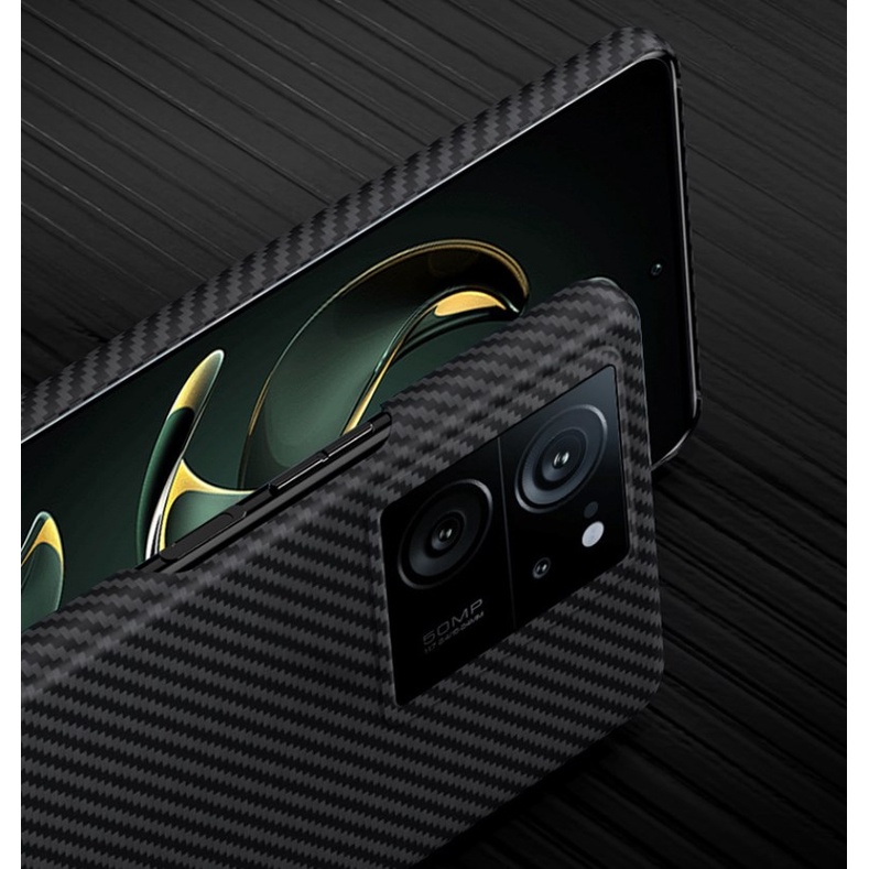 Phù Hợp Ốp Điện Thoại Sợi carbon Chống Rơi Cho redmi k60 / k60pro / k60ultra kevlar aramid