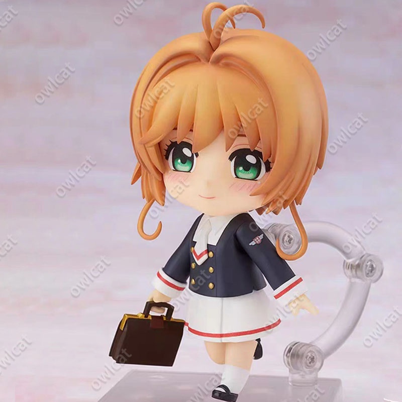 Mô Hình Nhân Vật Kinomoto Sakura  #918 Anime Cardcaptor Sakura Magic Girl Action Figure mahoushoujyo DengekiMoeoh GSC Version Model 10cm PVC Packed in Box Gift Nendoroid