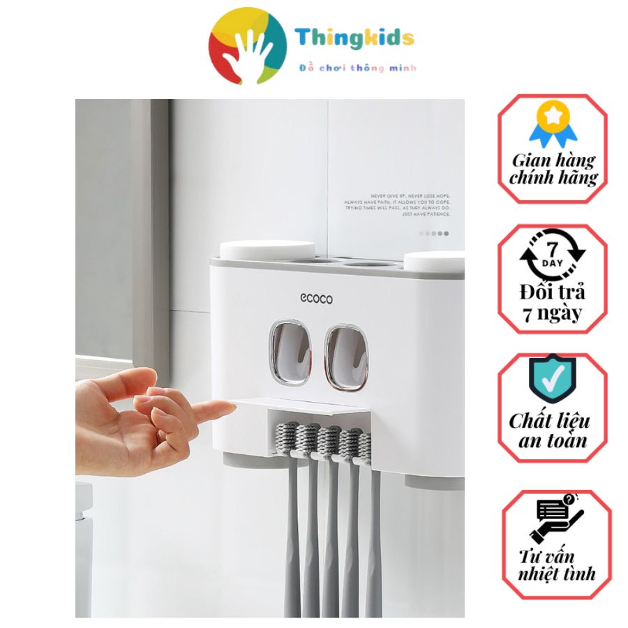 Nhả Kem Đánh Răng Cao Cấp ecoco - Thingkids