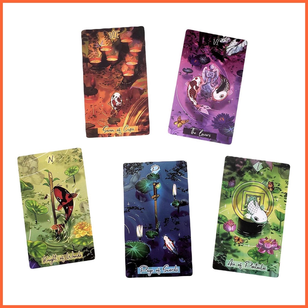 Nishikigoi Bộ Bài tarot Phiên Bản Tiếng Anh