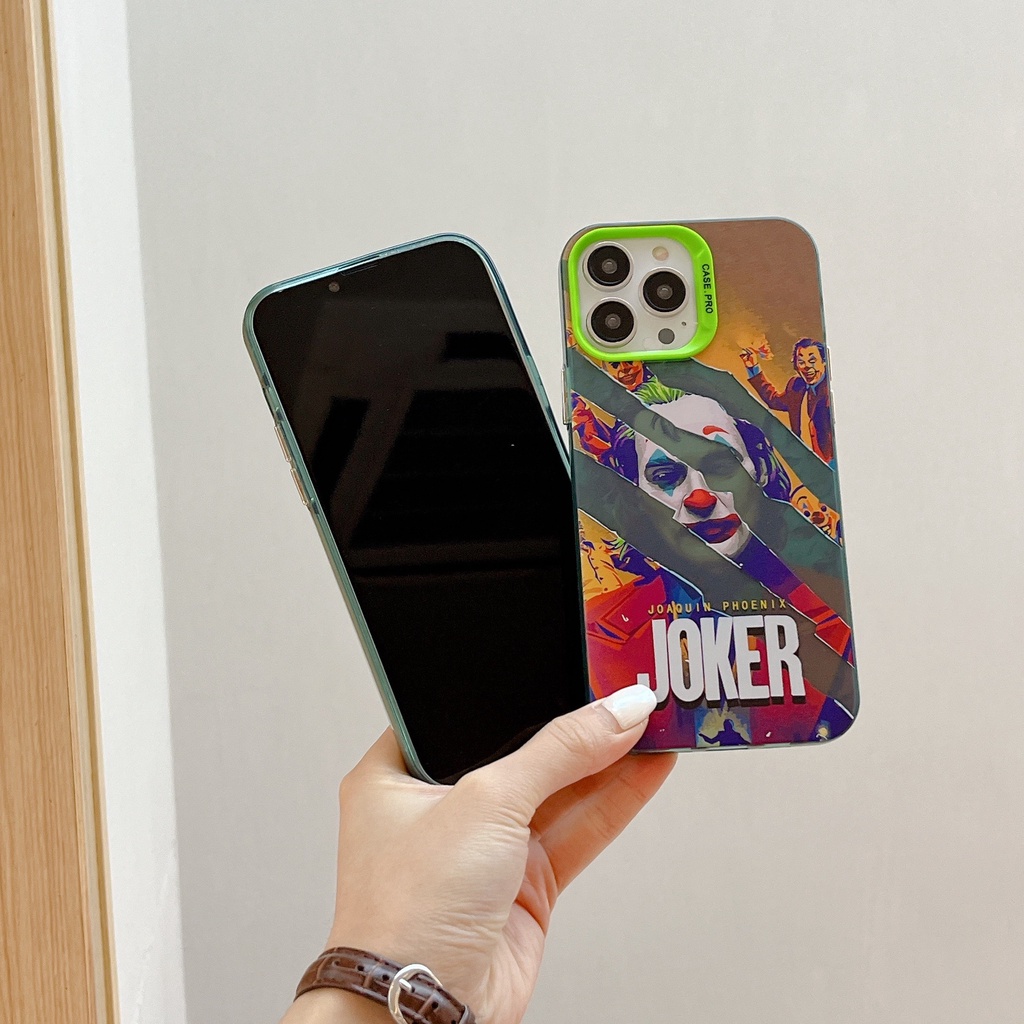 Hoạt Hình Ốp Điện Thoại Chống Rơi Hình joker Cho iphone 15 14 13 12 11 pro max