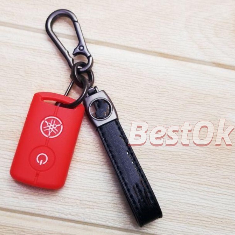 Vỏ Bảo Vệ Chìa Khóa Xe Mô Tô Yamaha NVX / Y16 / AEROX / XMAX Bằng Cao Su Silicone Chất Lượng Cao