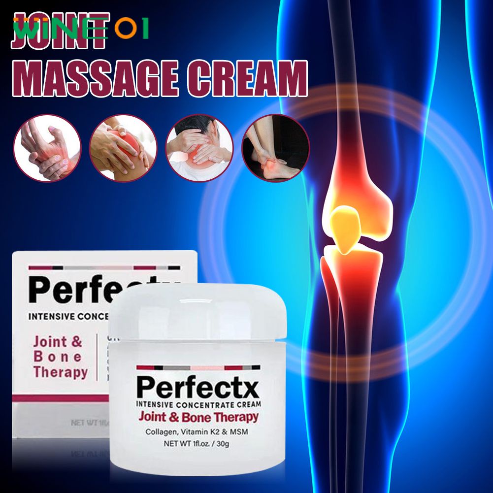 30/50g Kem trị liệu xương khớp PERFECTX Không nhờn Đau khớp đầu gối Giảm đau xương ngón chân Kem điều dưỡng Giảm đau khớp Thuốc giảm đau Thành phần an toàn wine01