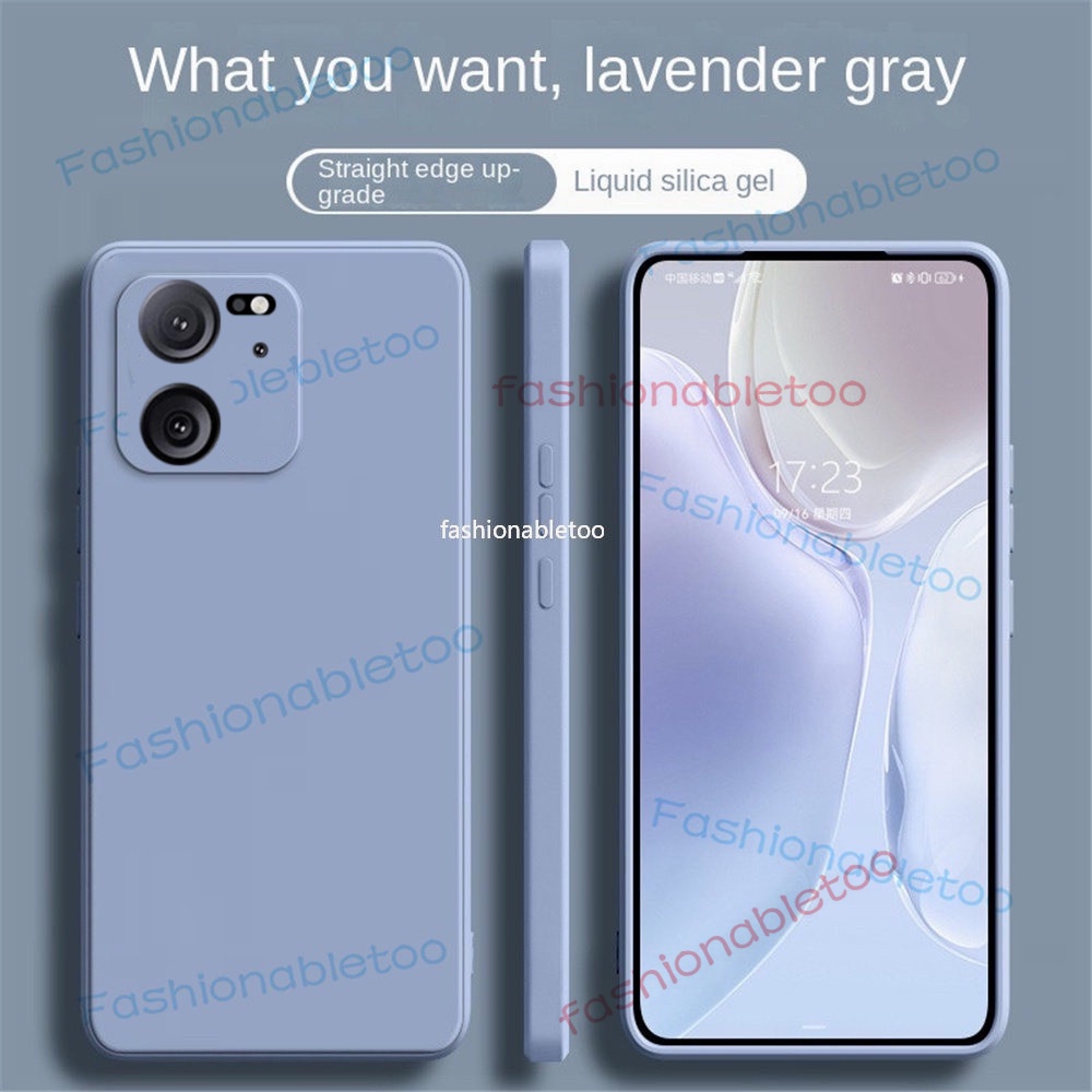 Ôp Điện Thoại Silicon Dẻo Kèm Khung Bảo Vệ camera Cho xiaomi 13t pro 13tpro 13 t xiaomi13t pro xiaomi13tpro 2023 Ốp